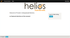 Desktop Screenshot of princeton.heliosvoting.org